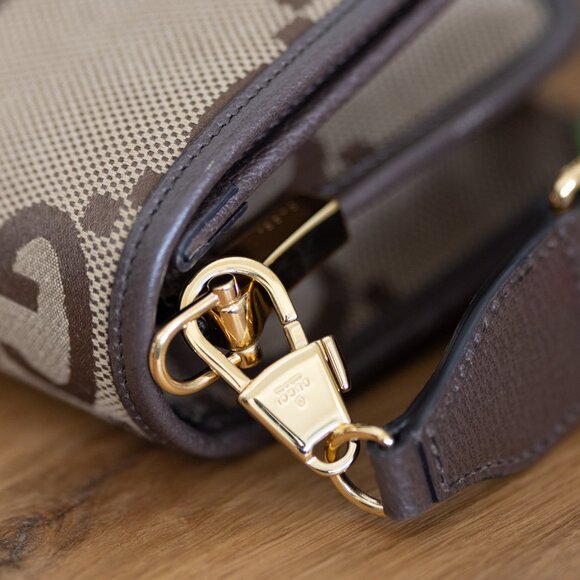 GUCCI Jumbo GG Canvas Shoulder Bag - Picture 7 of 14